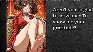 imagine faygrey mumei owning you as foot slave with joi humiliation