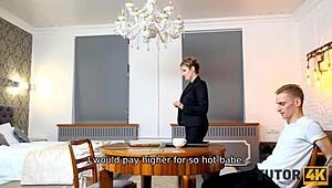 damn tutor4k lit tutor gets seduced by student fucks her hard in stockings