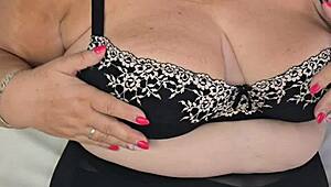 curvy mature mommy's saggy soft tits and huge chubby ass seduce you completely