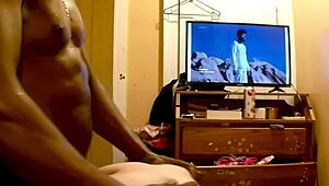 Cute nerdy phat-ass gay slut bends over for relentless BBC doggystyle bareback pounding and cumshot