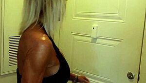 Titty Fuckin' Granny's Fake Tits - Gilf Summer Angel!