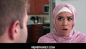 uh innocent hijab stepsis willow ryder tries blowjob n pussy stuff