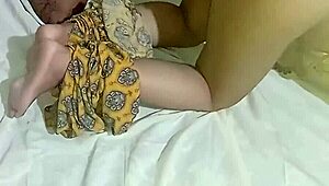 Whoa! Tiny 18+ Stepsister Bent Ghodi by Big Stepbrother Hardcore Hindi Winter HD!