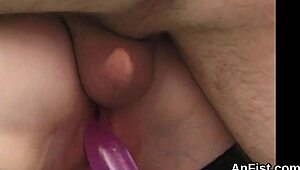 flirty lookers tease each other with deep stretches and probes