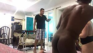 interracial mff threesome with thick codara melissa aleczander leaves me aching with desire