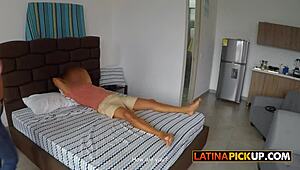 horny latina girlfriend begs for big cock in every position deepthroat.
