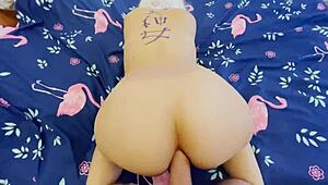 Stepson spots naked milf rams monster cock deep
