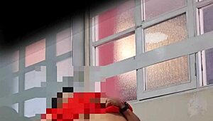 Hidden Cam Captures Latina Secretary's Bent-Over Office Surprise