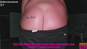 my best friend's wife gives me a hot blowjob in adult theater