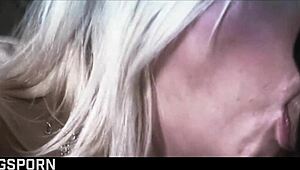 elegant hungarian blonde milf savors sensual ride and cumshot finish