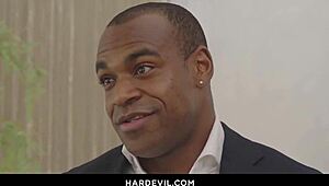 alyssa and sladyen take interracial anal a2m in hot threesome