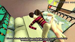 college teen mommy femdom rough creampie in sims 4 machinima porn panties aside