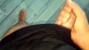 Hot Italian guy jerks massive cock spits dirty talk dorm roommate