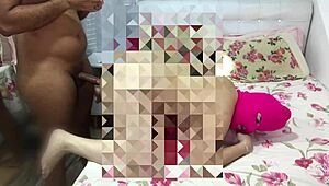 in the heat of interracial passion negão ravages tight latina teen's big ass with monster cock before explosive facial cumshot