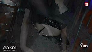 two naughty guards can't resist seducing that big dick prisoner