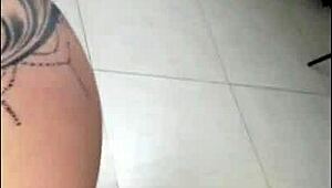 avalon mira moans from sensual massage to oiled doggy facial cum