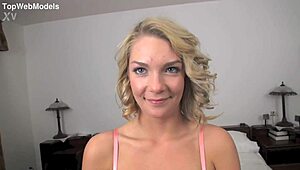 damn ally brooks that cute blonde teen pov blowjob ends in huge facial mess