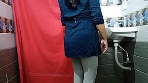 secretary takes brutal pounding from virgin boss in office bathroom clear hindi audio