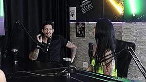 joice muller's sheer red see-through lingerie jerkoff compilation