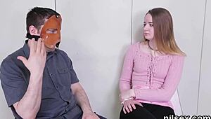 foxy cutie lured into anal asylum for brutal therapy session