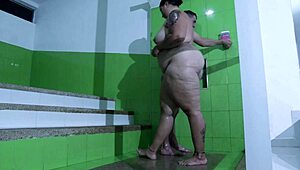 My Stepmom Craves My Cock for Rough Pool Sex