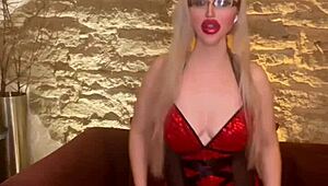 the belly dancer fuck doll sways her huge belly to music before getting railed hard