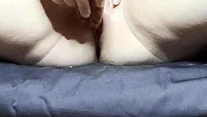 yo my muslim arab stepsis can't eat salami so she rubs her pussy with it 😈 halal milf gone wild in la