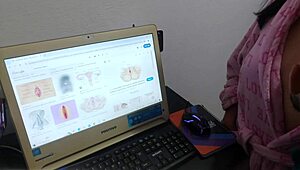 wanna learn anatomy from your busty stepmom's handjob fuck?