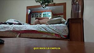 Young wife submits to 54 year old thick cock cuckold orgasm bed
