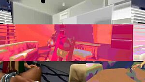 Nicki Minaj deepthroats vampire's monster black cock mind-blowing