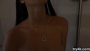 pretty nympho licks clit blows cock pov then tight pussy nailed hardcore fucking