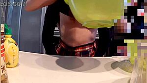 damn this shaved milf wife loves creampie loads