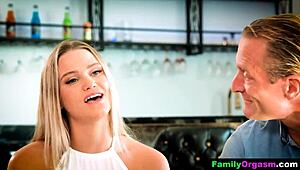 stepdaddy, rip my clothes and quick deepthroat fuck my naughty blonde mouth full of saliva!