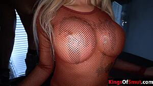 Blonde MILF, jump on that masseur's BBC now?