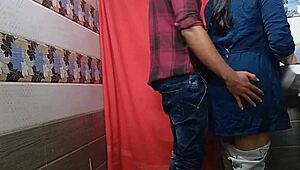 secretary takes brutal pounding from virgin boss in office bathroom clear hindi audio