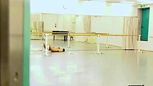 Sexy Asian Ballerina Poses Naked Fingering Tight Pussy Clit Nipples