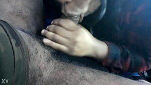 she gets that wet black cock pounding hard in the backseat bitch💦