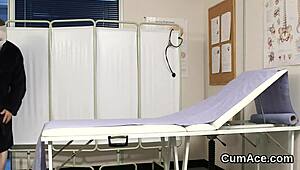 Naughty face cumshot babe gulps bukkake load 😈💦