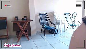 Hot Brazilian Bar Waitress Flaunts Massive Ass Prostitute Curves