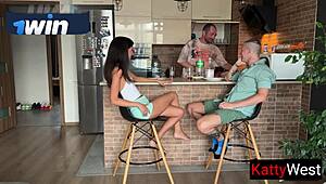 hey hubby ever notice your wife sucking off two teens under your nose at the desk?