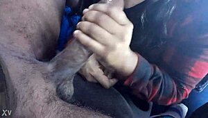 she gets that wet black cock pounding hard in the backseat bitch💦