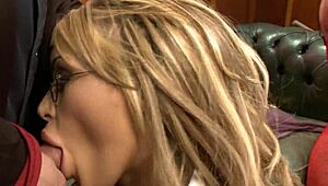 gemma massey's big tits cum covered post gangbang