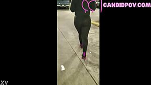 Peep These Sweet Candid Asses Caught on Hidden Cam!