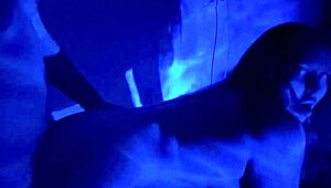 Real wife gets huge facial cumshot after public nightclub fuck