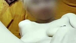 leaked aprile filipina video call shows her juicy pussy and handjob skills in bedroom