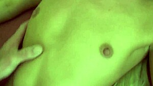 Hot Wet Horny Blonde's Amazing Small Tits Grip My Thick Cock for Creampie