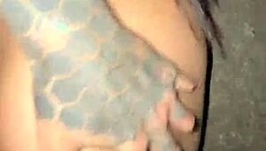 stranger spanks petite latina's big tits ass during public street workout fuck