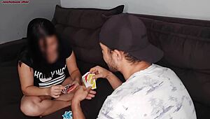 called the neighbor for uno but no panties on while hubby's at work wanna see?