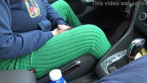 stepmom flashes hairy pussy for stepson's big 18th birthday surprise!