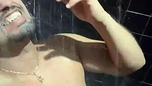 Kneel and suck my huge throbbing monster cock now